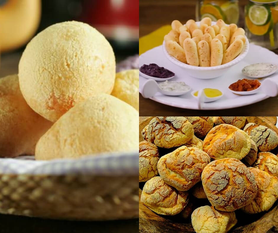 Pão de Queijo - Broinha de Fubá - Palito de Queijo para Revenda